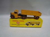 Lot 189 - A Dinky Toys Bedford articulated lorry, 409,...