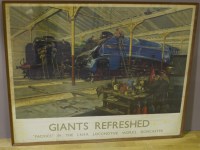 Lot 271 - An LNER railway advertising poster, after...