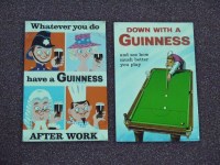 Lot 282 - Two Guinness show cards, one depicting...