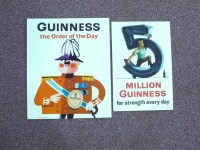 Lot 287 - A Guinness show card ''Five million Guinness...