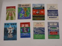 Lot 312 - A collection of Cup Final programmes played at...