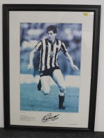 Lot 322 - Newcastle signed ephemera to include: a...