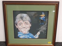 Lot 326 - A signed picture of Kevin Keegan, inscribed...