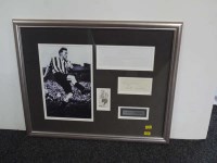 Lot 331 - A signature by Albert Stubbins, Newcastle...