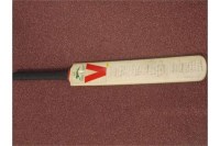 Lot 390A - A signed Slazenger cricket bat by England and...