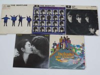 Lot 420 - Four Beatles albums, including: ''Help'', ''A...