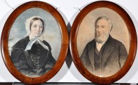 Lot 69 - C*** A*** W*** (19th Century) PORTRAITS OF THE...