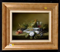 Lot 321 - **** Husakkers (Contemporary) STILL-LIFE OF...