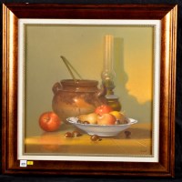 Lot 323 - Walter Dusatti (Italian b.1930) STILL-LIFE OF...