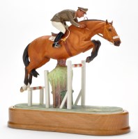 Lot 410 - Royal Worcester equestrian figure of ''Merano...