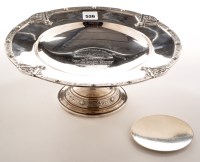 Lot 536 - A George V presentation stand, by Adie Bros.,...