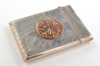 Lot 638 - A Victorian silver visiting card case, by...