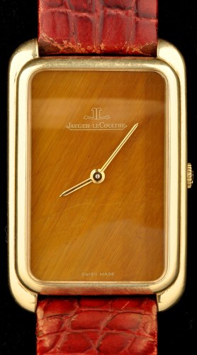 Lot 701-Jaeger LeCoultre: an 18ct yellow gold cased...