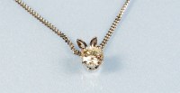 Lot 704 - A diamond pendant, the single brilliant cut...