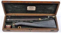 Lot 878 - An air cane with flask butt and 20 1/2in....