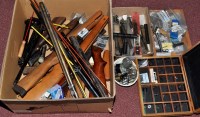 Lot 928 - A large quantity of air rifle parts and spare...