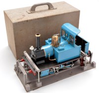 Lot 1059 - A scratch built live steam model engine, 0-4-0...