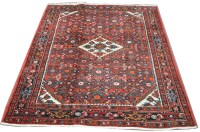 Lot 1117 - A Nahavand rug, the small diamond shaped...