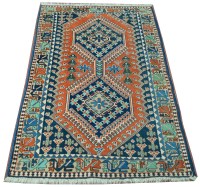 Lot 1122 - A Yalameh rug, with two diamond shaped...