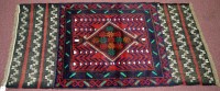 Lot 1138 - A Kilim ended Afghan Beluch rug, the...