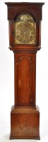 Lot 1153 - Willm. Thomson, Newcastle: an oak longcase...