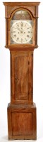 Lot 1154 - F. Finnemore, Wigton: a Georgian oak longcase...