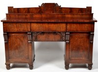 Lot 1182 - An early 19th Century mahogany pedestal...