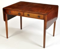 Lot 1203 - An early 19th Century mahogany sofa table, the...