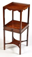 Lot 1257 - An early 19th Century mahogany pedestal...