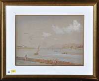 Lot 172 - **** Conway (20th Century) Boats in an estuary,...