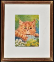 Lot 186 - Louis Wain (1860-1939) ''The New Penny'',...