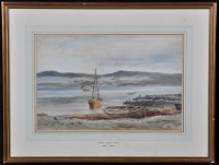 Lot 213 - Edward Arden (Tucker) (1847-1909) Boats in an...