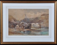 Lot 247 - Henry Whatley (1824-1901) A sailing smack and...