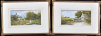 Lot 309 - Edward Lait (fl.1865-1869) Country Scenes with...
