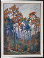 Lot 321 - Alfred Heaton Cooper (1864-1929) ''Scotch Firs,...