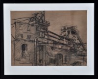 Lot 334 - Tom McGuinness (1926-2006) ''Pit Head Gear'',...