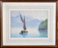 Lot 349 - Dudley Richardson (1862-1929) ''Portofino'',...