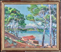 Lot 361 - Edmond Astruc (French 1878-1977) ''View of the...