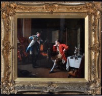 Lot 377 - Joseph Payton (1821-1900) ''Before the Duel'',...