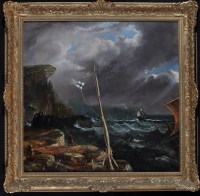 Lot 503 - Style of Salvator Rosa (1615-1673) Ships...