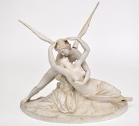 Lot 739 - Parian ware figure after Canova, 'Psyche...