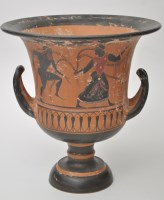 Lot 778 - Ancient Greek style calyx/krater, painted with...