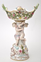 Lot 783 - Figural comport after a model by Kandler, with...