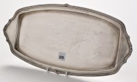 Lot 820 - A George VI tray, by Frank Cobb and Co. Ltd.,...