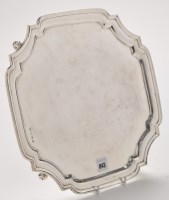 Lot 843 - An Elizabeth II salver, by Viners, Sheffield...