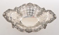 Lot 857 - A Victorian dish, maker's mark indistinct but...