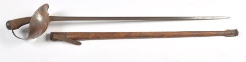 Lot 1053 - A WWI cavalry trooper's sword, 1908 pattern,...