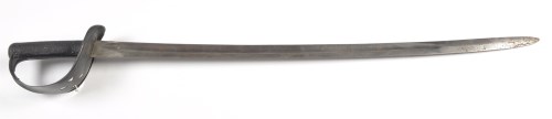 Lot 1054 - A late 19th Century cavalry trooper's sword,...