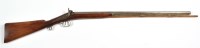 Lot 1062 - A 19th Century flintlock sporting gun, the 20...