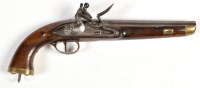 Lot 1086 - An 18th Century flintlock pistol, probably...